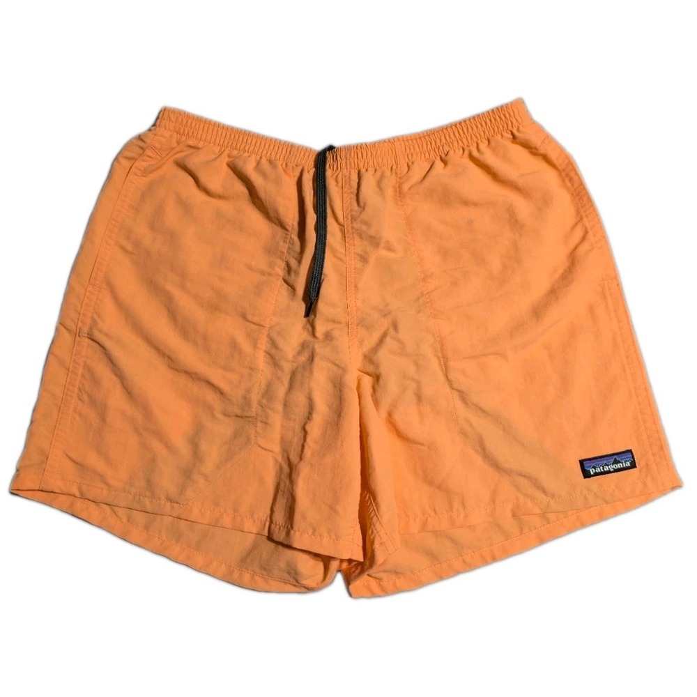 Patagonia Men's Baggies Shorts Size Medium Orange Swim Trunks 57021